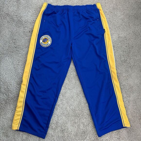 Reebok Other - Vtg San Francisco Warriors Warmup Pants Mens 4XL Reebok HWC‎ Blue Drawstring ABA